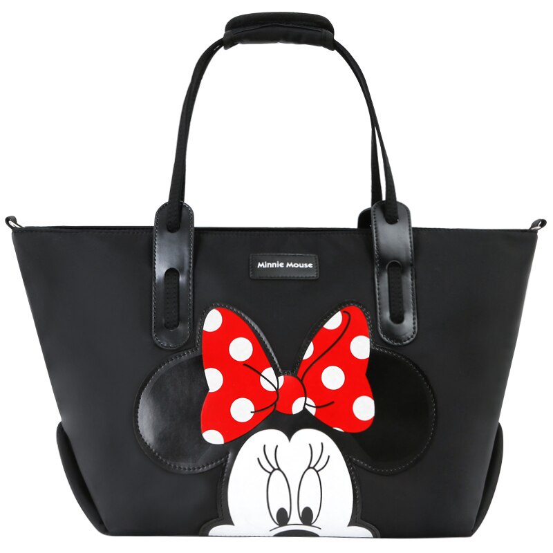 PAÑALERA BOLSO MINNIE MOUSE NEGRA